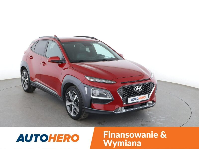 Hyundai Kona Executive automat 177KM 4x4 skóra navi kamera grzane fotele ACC I (2017-2023)