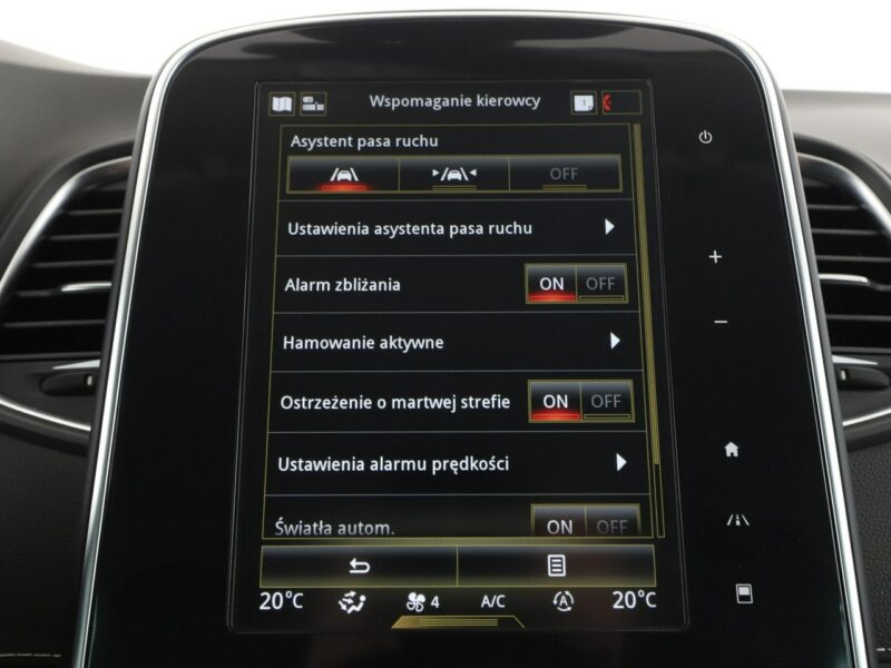 Renault Scenic automat BOSE full LED półskóra duża navi czujniki parkowania IV (2016-)
