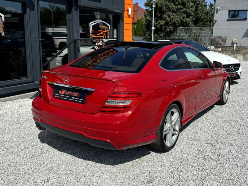 Mercedes C 250 Kamera cofania, Podgrzewane fotele, Panorama dach otwierana, LED W204 (2007-2014)