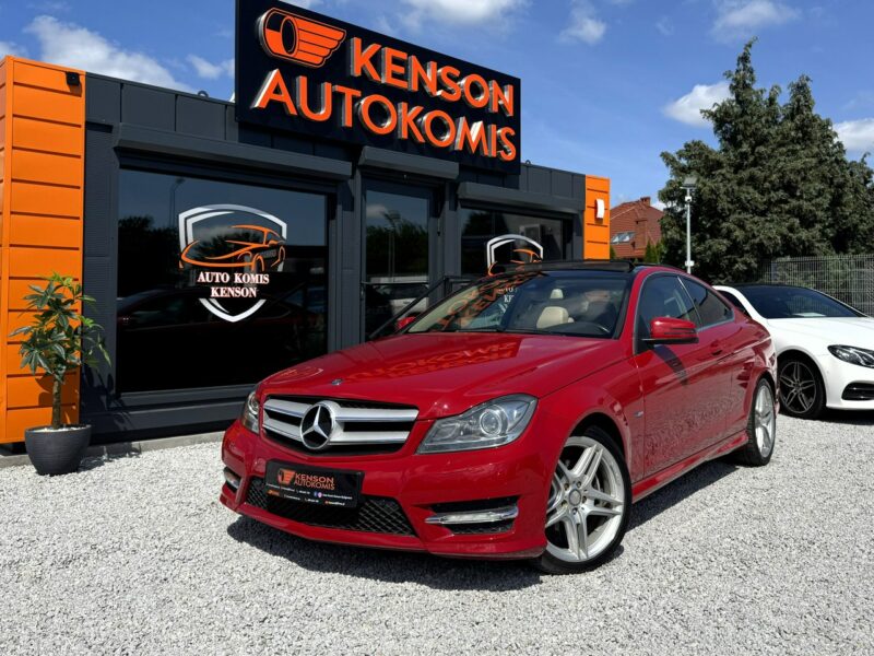 Mercedes C 250 Kamera cofania, Podgrzewane fotele, Panorama dach otwierana, LED W204 (2007-2014)
