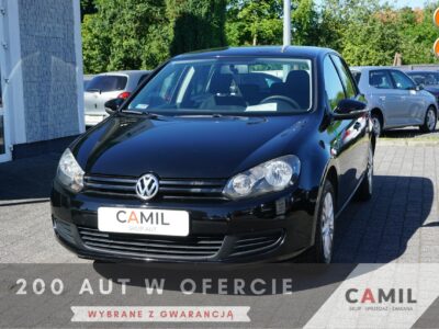 Volkswagen Golf w bardzo dobrej kondycji mechanicznej i lakierniczej, 5 drzwi, klima, VI (2008-2012)