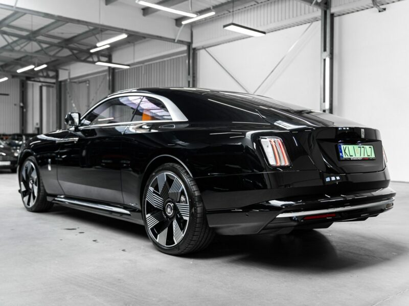 Rolls-Royce Spectre Bezwypadkowy. Launch Package. Bespoke. Black Diamond. Gwarancja.