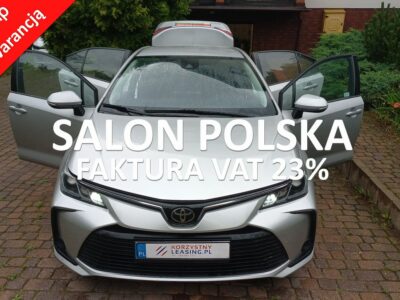 Toyota Corolla 1.6 16V Valvematic 132KM FV23% 1rej.2020r 39700 export E21 (2019-)
