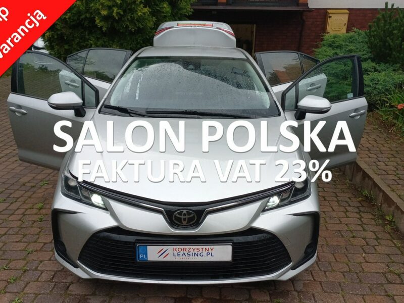 Toyota Corolla 1.6 16V Valvematic 132KM FV23% 1rej.2020r 39700 export E21 (2019-)