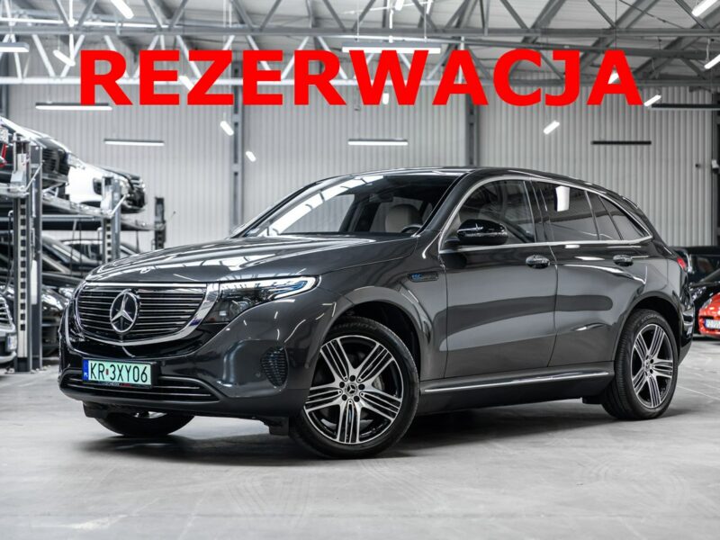 Mercedes EQC 400 4Matic. Salon PL. Bezwypadkowy. Gwarancja. FV23%.