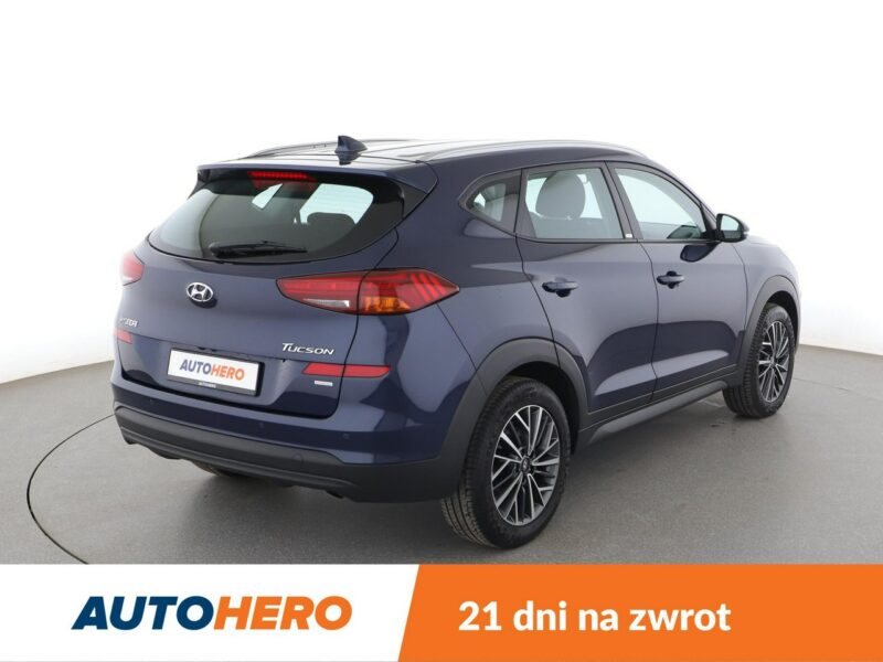 Hyundai Tucson 1.6 Advantage Klima Navi Tempomat Grzana Kierownica Fotele Kamera LED III (2015-2020)