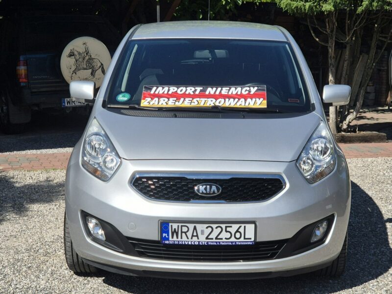 Kia Venga 1.4B, Klimatronik, wolne ręce, 2014 Rej, Przebieg 161tyś km