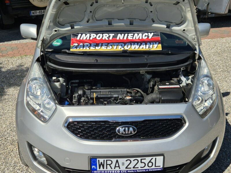 Kia Venga 1.4B, Klimatronik, wolne ręce, 2014 Rej, Przebieg 161tyś km