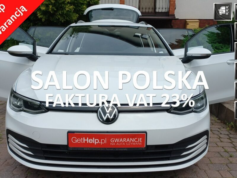 Volkswagen Golf DSG 1.5 eTSI EVO Salon PL Pełen serwis FV23% 55900 Netto ManetkiF1 VIII (2020-)
