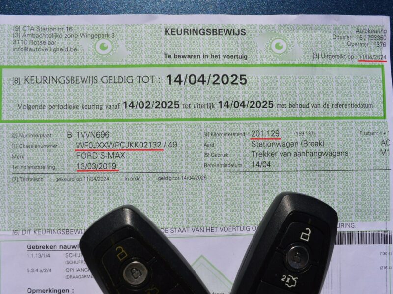 Ford S-Max ST-Line 2.0TDCI 190kM Automat-8biegów Bezwypadkowy LED Navi Bluetooth II (2015-)