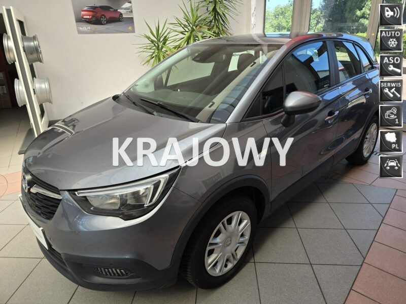 Opel Crossland X Pierwszy wł. Krajowy, Serwisowany, Bezwypadkowy 81000 km