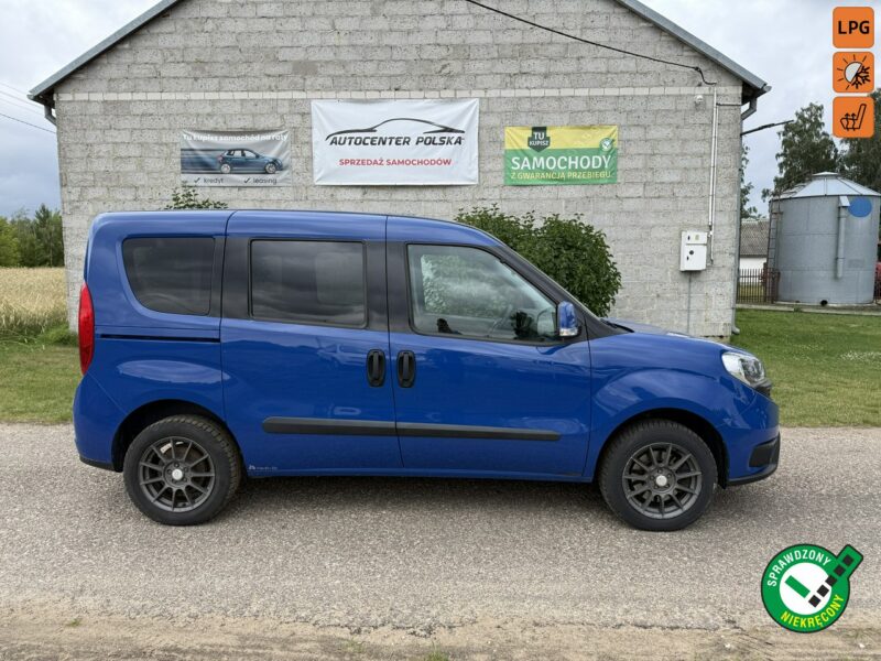 Fiat Doblo 1.4 Tjet Benzyna z Nowym LPG, 32 tyś przebiegu II (2009-)