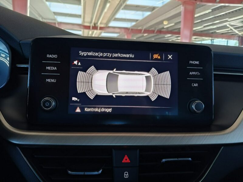 Škoda Scala 1.5 150KM Style,Kamera,Parktronik,GrzaneFotele,HandsFree,Android/Apple