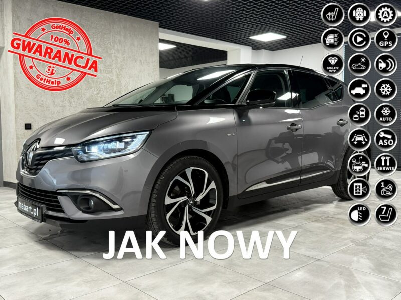 Renault Scenic 1.3 TCe 140km * BOSE Edition * Lift * Head-up * Full LED * R-link2 * IV (2016-)