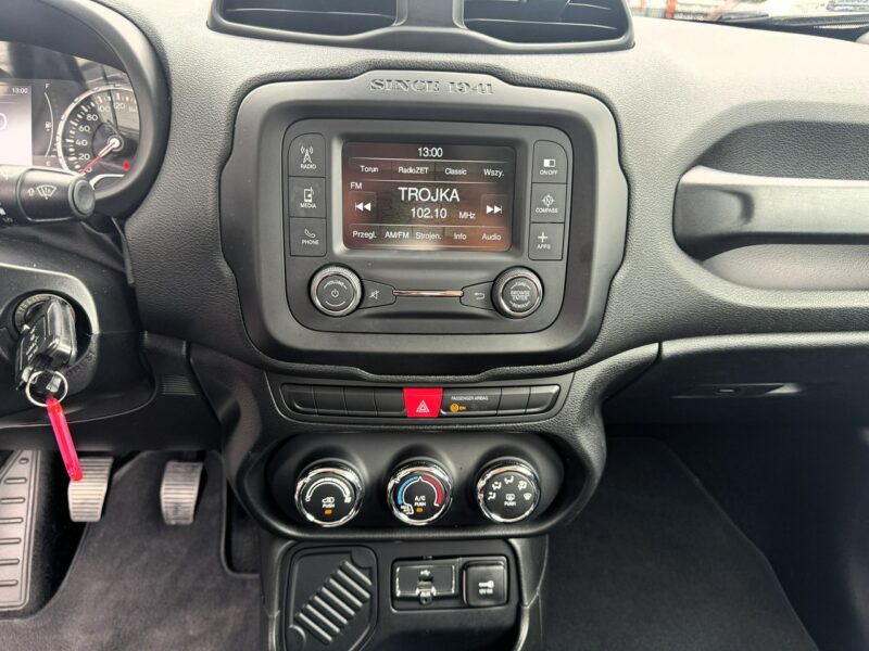 Jeep Renegade PL Salon, 1-Właściciel, ASO, Bezwypadek, Klimatyzacja, Bluetooth, USB I (2014-)