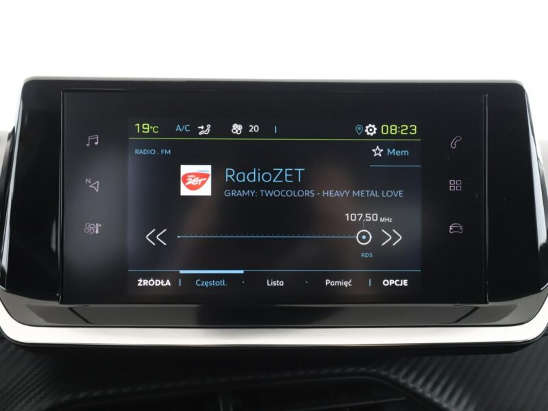 Peugeot 208 full LED klima auto kamera i czujniki parkowania II (2019 -)