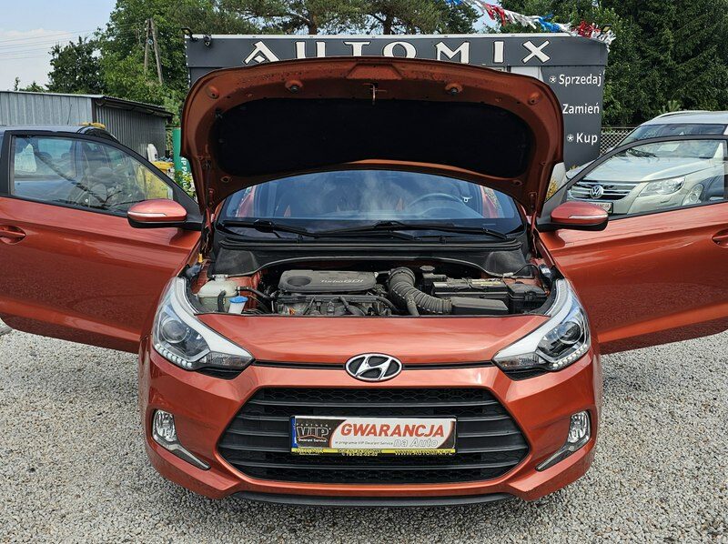 Hyundai i20 -SPRZEDANY- 73tys km! , coupe,mega wyposaż.Śliczny z GWARANCJĄ II (2014-2020)