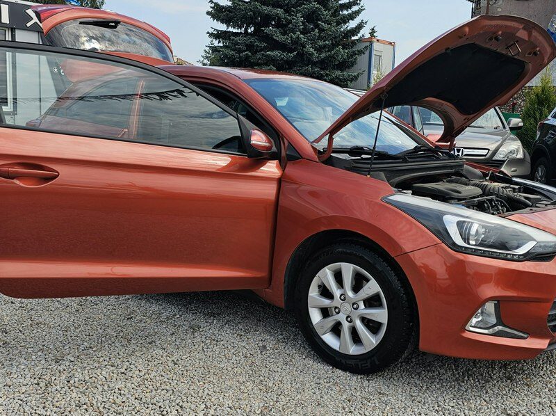 Hyundai i20 -SPRZEDANY- 73tys km! , coupe,mega wyposaż.Śliczny z GWARANCJĄ II (2014-2020)