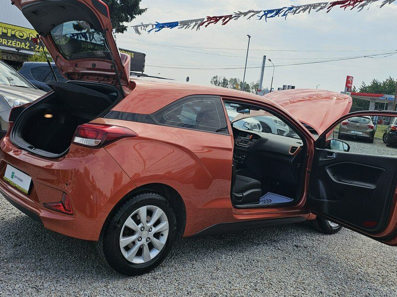 Hyundai i20 -SPRZEDANY- 73tys km! , coupe,mega wyposaż.Śliczny z GWARANCJĄ II (2014-2020)