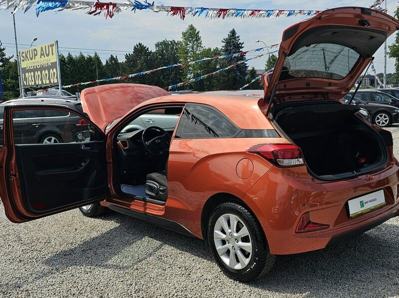 Hyundai i20 -SPRZEDANY- 73tys km! , coupe,mega wyposaż.Śliczny z GWARANCJĄ II (2014-2020)