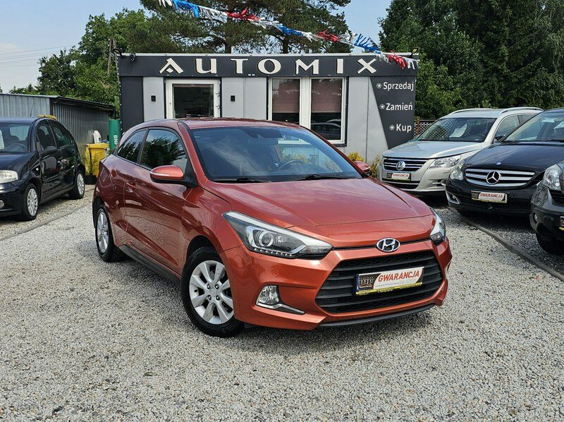 Hyundai i20 -SPRZEDANY- 73tys km! , coupe,mega wyposaż.Śliczny z GWARANCJĄ II (2014-2020)