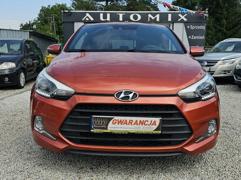 Hyundai i20 -SPRZEDANY- 73tys km! , coupe,mega wyposaż.Śliczny z GWARANCJĄ II (2014-2020)
