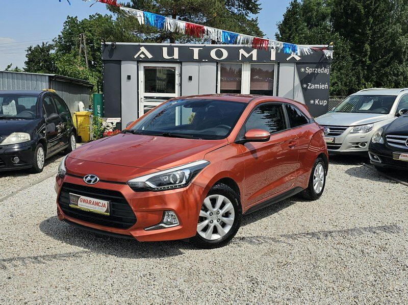 Hyundai i20 -SPRZEDANY- 73tys km! , coupe,mega wyposaż.Śliczny z GWARANCJĄ II (2014-2020)