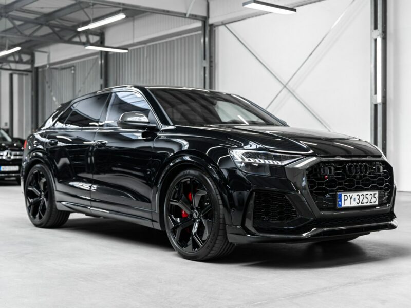 Audi RS Q8 600KM. Specyfikacja na 938 000 zł! Gwarancja 05.2026. FV23%.