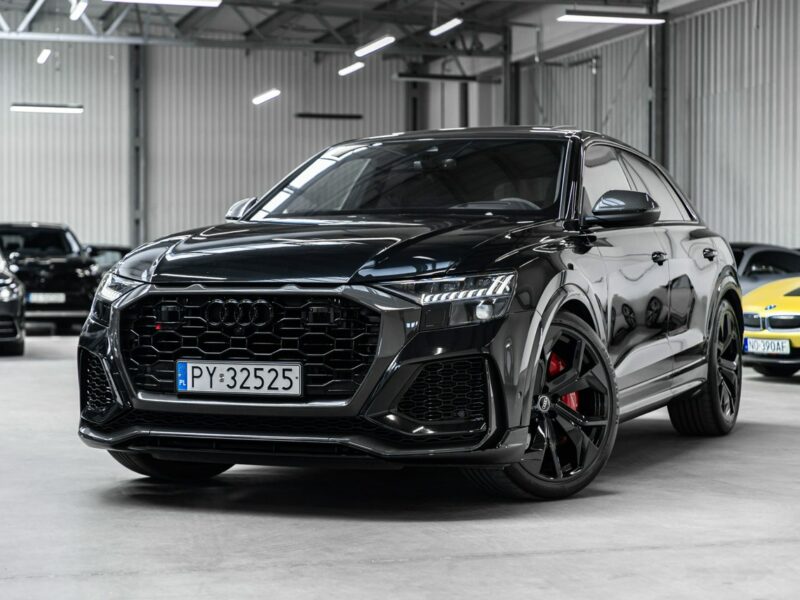 Audi RS Q8 600KM. Specyfikacja na 938 000 zł! Gwarancja 05.2026. FV23%.
