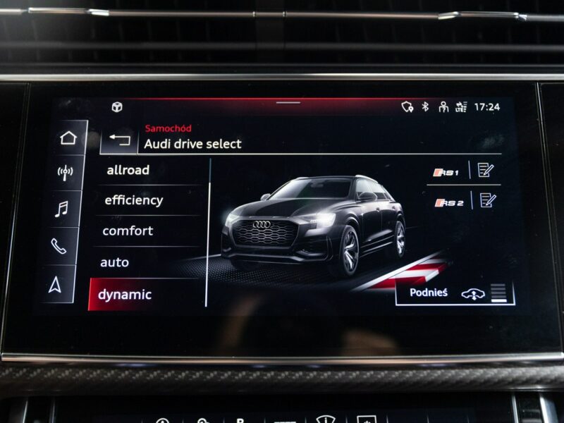 Audi RS Q8 600KM. Specyfikacja na 938 000 zł! Gwarancja 05.2026. FV23%.