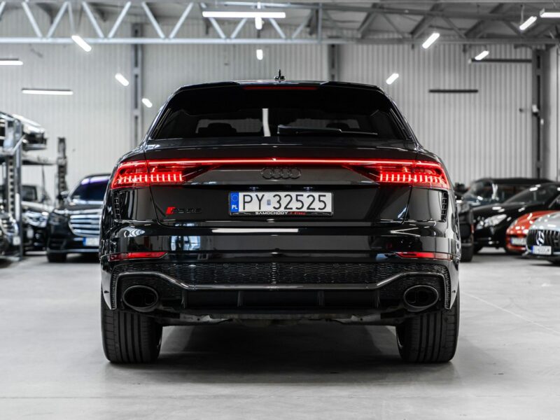 Audi RS Q8 600KM. Specyfikacja na 938 000 zł! Gwarancja 05.2026. FV23%.