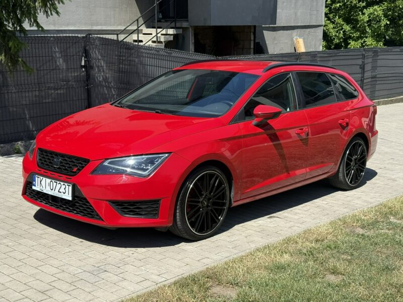 Seat Leon 2.0 Benzyna | Serwisowany | Gwarancja | Cupra 265 KM | Zadbany III (2012-)