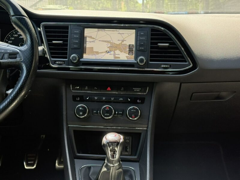 Seat Leon 2.0 Benzyna | Serwisowany | Gwarancja | Cupra 265 KM | Zadbany III (2012-)