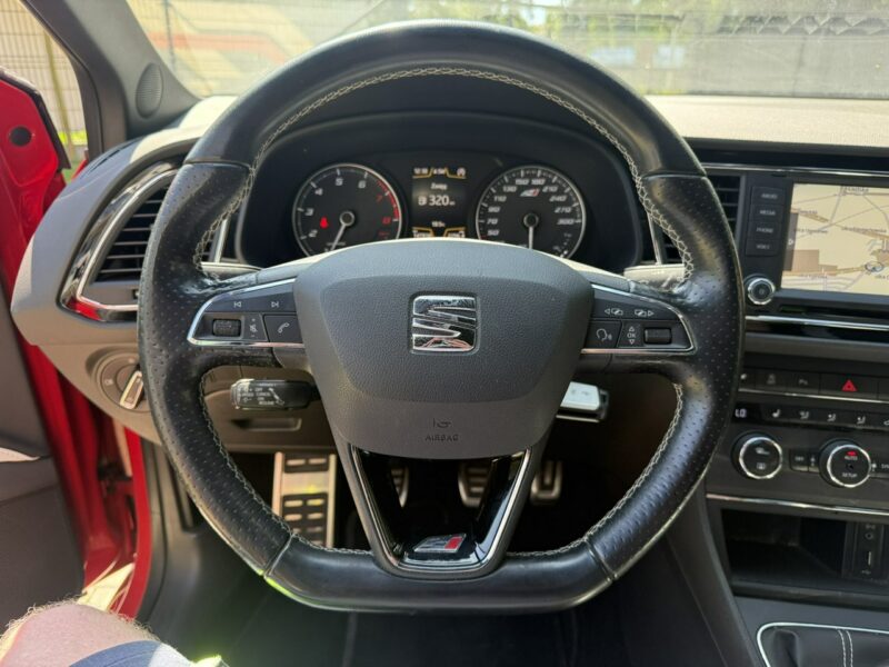 Seat Leon 2.0 Benzyna | Serwisowany | Gwarancja | Cupra 265 KM | Zadbany III (2012-)