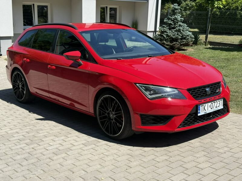 Seat Leon 2.0 Benzyna | Serwisowany | Gwarancja | Cupra 265 KM | Zadbany III (2012-)