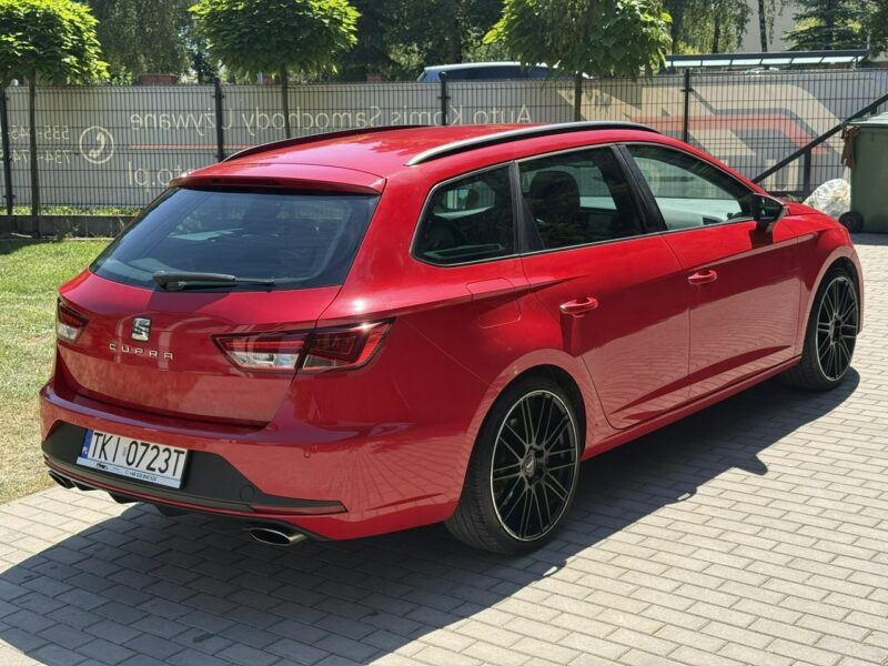 Seat Leon 2.0 Benzyna | Serwisowany | Gwarancja | Cupra 265 KM | Zadbany III (2012-)