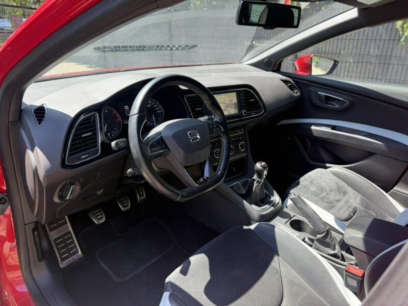 Seat Leon 2.0 Benzyna | Serwisowany | Gwarancja | Cupra 265 KM | Zadbany III (2012-)