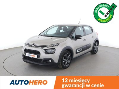 Citroen C3 1.2 Benzyna Feel Pack AutoKlima Elektryka Asystenci Bluetooth Full-LED III (2016-)