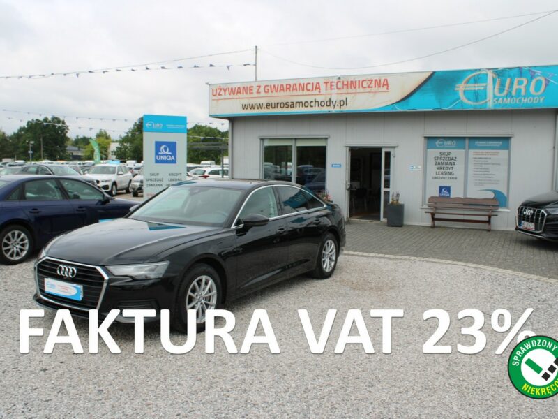 Audi A6 Skóra Vitrual Gwarancja F-vat Salon Polska C8 (2018-)