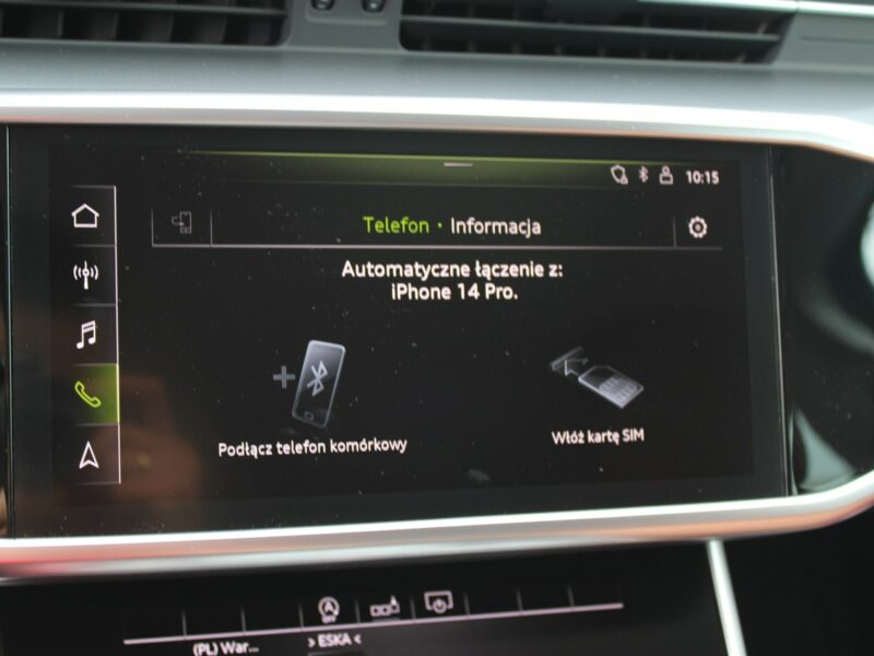 Audi A6 Skóra Vitrual Gwarancja F-vat Salon Polska C8 (2018-)