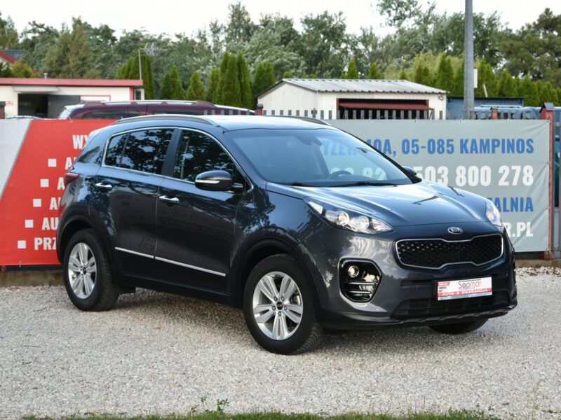 Kia Sportage 1.7CRDi 141KM Automat 2018r. NAVi pdc Kamera niski przebieg 65tkm IV (2016-2021)
