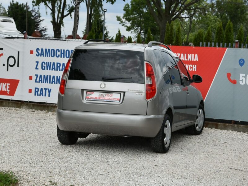 Škoda Roomster 1.4TDi 80KM 2008r. Klima TEMPOMAT isofix POLECAM I (2006-)
