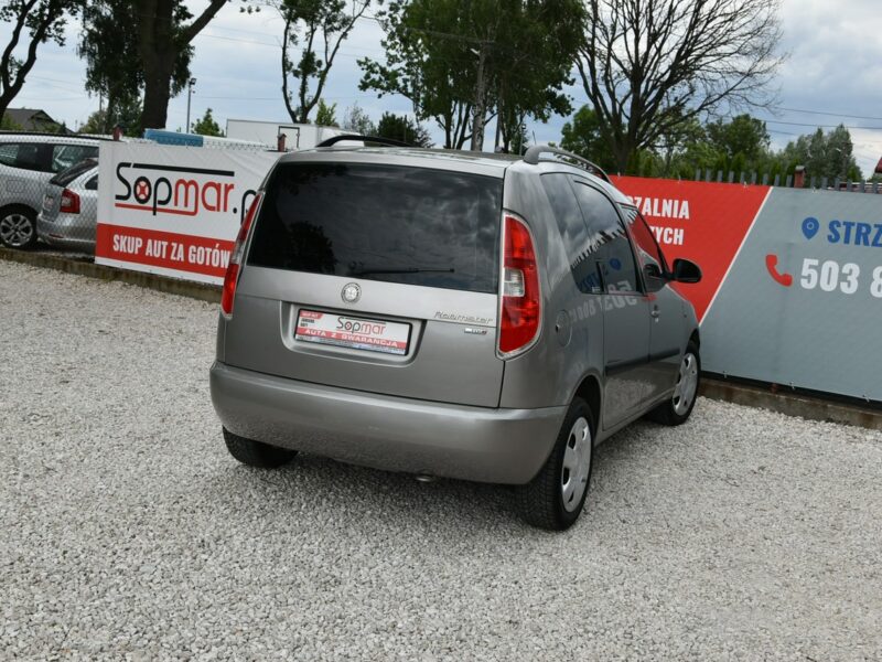 Škoda Roomster 1.4TDi 80KM 2008r. Klima TEMPOMAT isofix POLECAM I (2006-)