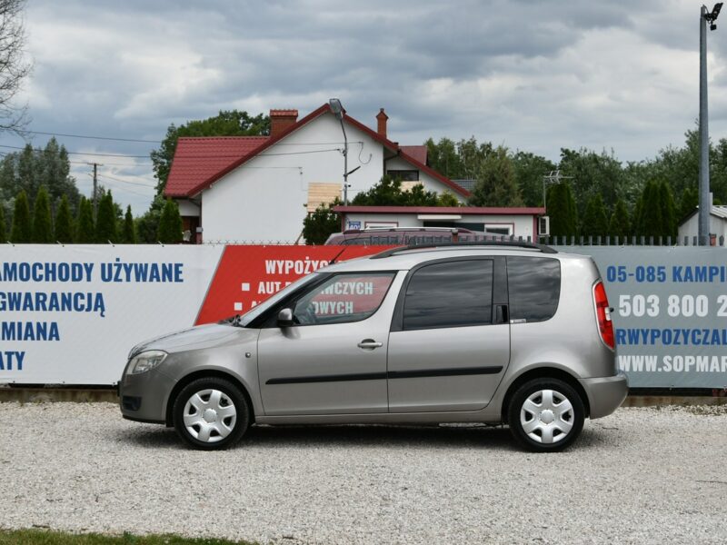 Škoda Roomster 1.4TDi 80KM 2008r. Klima TEMPOMAT isofix POLECAM I (2006-)