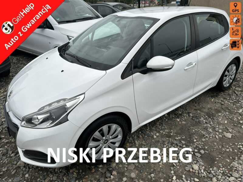 Peugeot 208 Benzyna, tempomat, radio dotykowe ,nawigacja, isofix, ESP, import I (2012-2019)