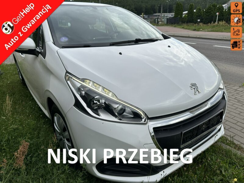 Peugeot 208 Benzyna, tempomat, radio dotykowe ,nawigacja, isofix, ESP, import I (2012-2019)