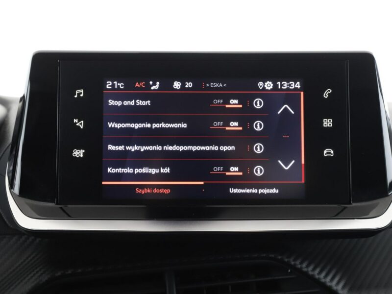 Peugeot 208 Allure automat navi PDC head-up klima-auto tempomat Bluetooth LED półs II (2019 -)