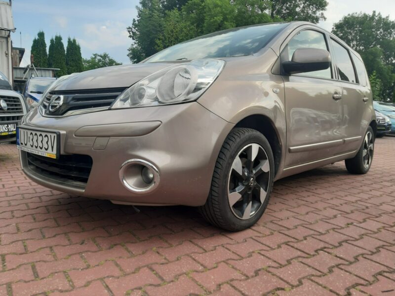 Nissan Note Jeden Właściciel. Oryginalny Przebieg. Bogate Wyposażenie. I (2005-2013)