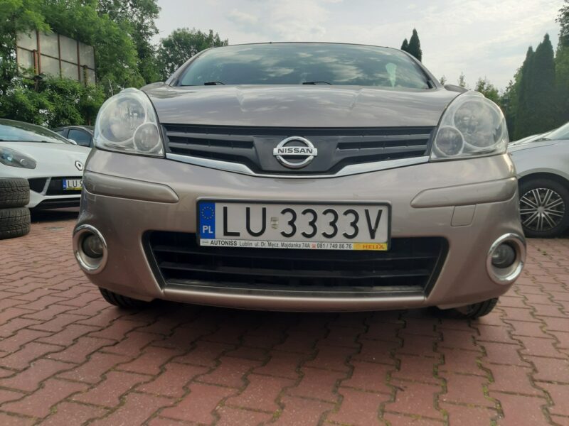 Nissan Note Jeden Właściciel. Oryginalny Przebieg. Bogate Wyposażenie. I (2005-2013)