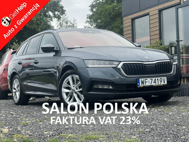 Škoda Octavia Salon Polska Poleasingowy I właściciel Serwis ASO VAT 23% Bezwypadkowy IV (2020-)